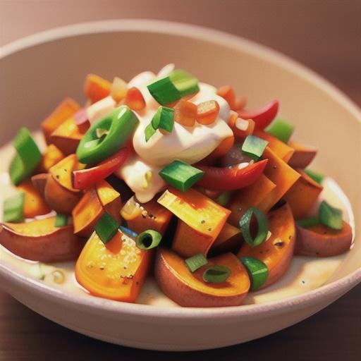 Sweet Potatoes with Caramelized Onions