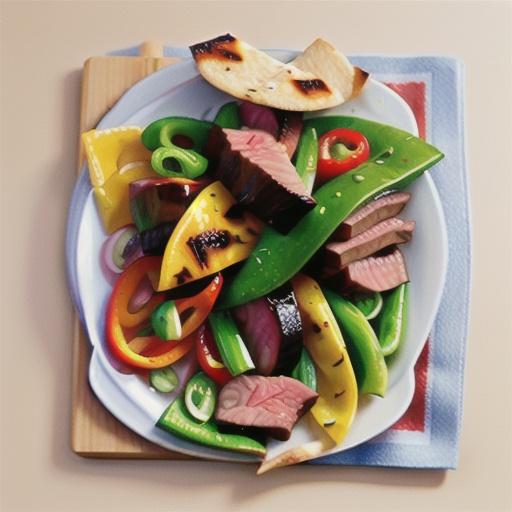 Beef fajitas