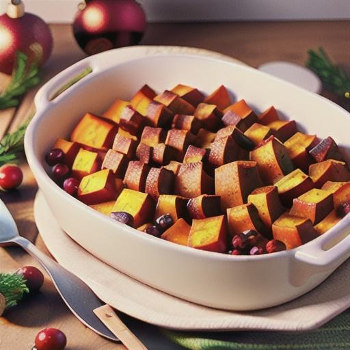 Cranberry Sweet Potato Casserole
