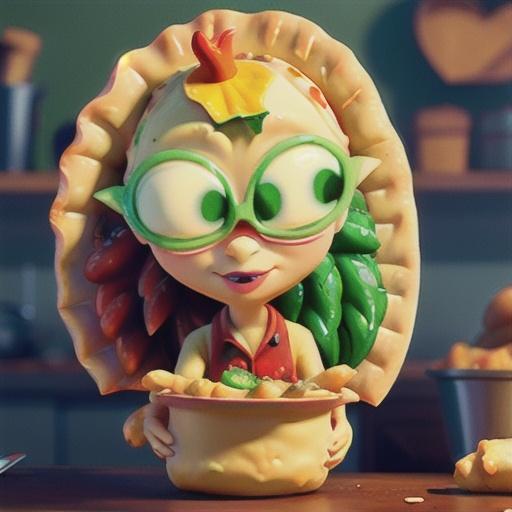 Reduced-Fat Chicken Pot Pie