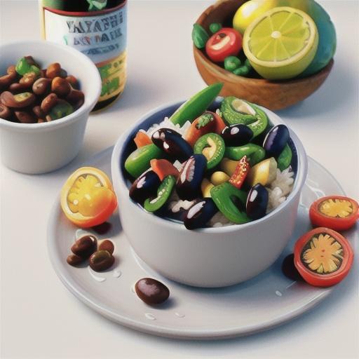 Black Beans with Coconut Water