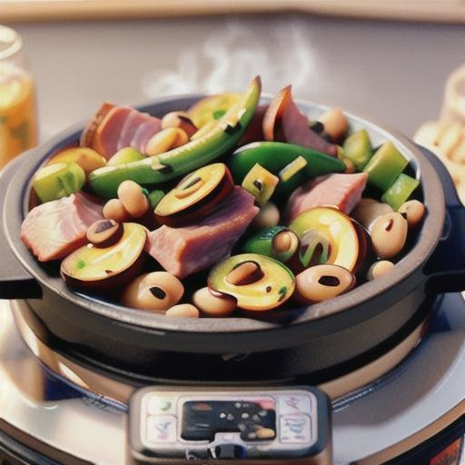 Instant Pot® Black-Eyed Peas and Ham