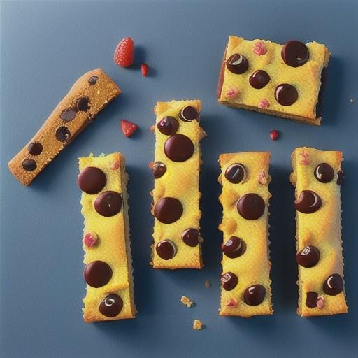 Date and choc-chip cookie bars recipe