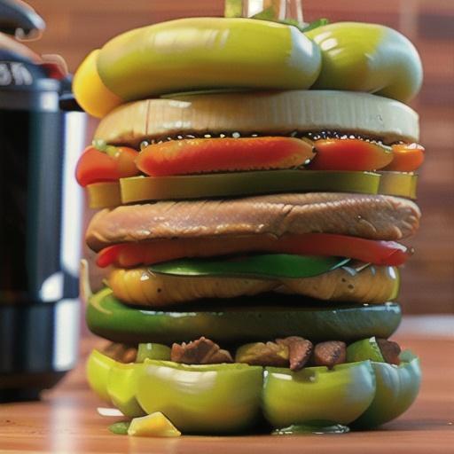 Instant Pot® Philly Cheesesteak Stuffed Peppers