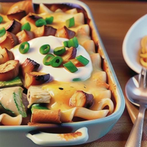 Creamy Chicken Tetrazzini