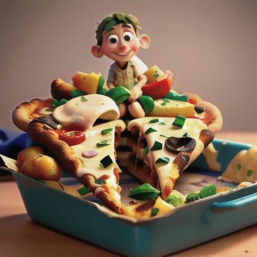 Deluxe Stuffed-Crust Pizza