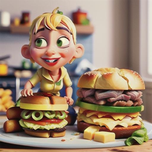 Hot Corned Beef and Cheese Sandwiches