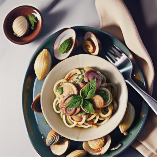 Manhattan Clam Linguine