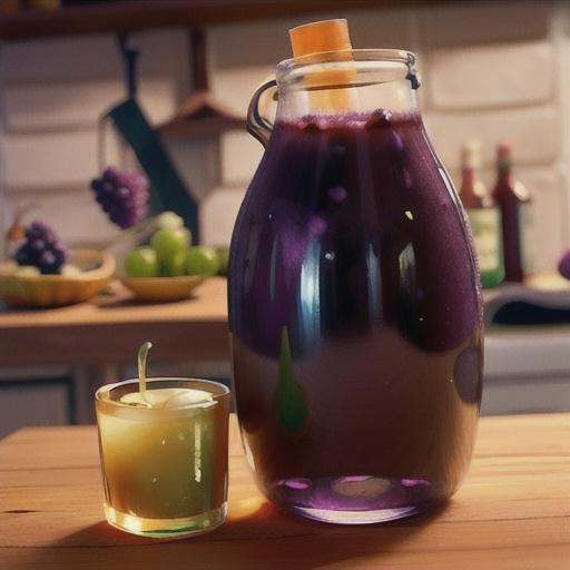 Homemade Grape Juice