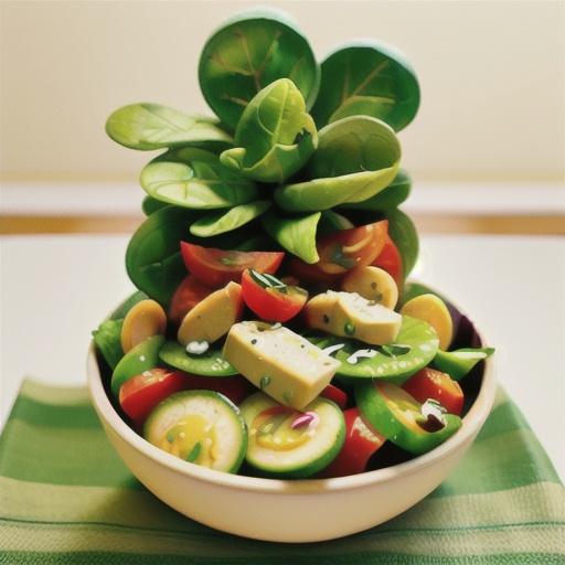 Mixed Green Salad with Dijon Vinaigrette
