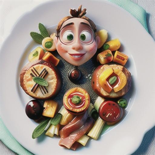 Caramelised nashi and prosciutto pork medallions