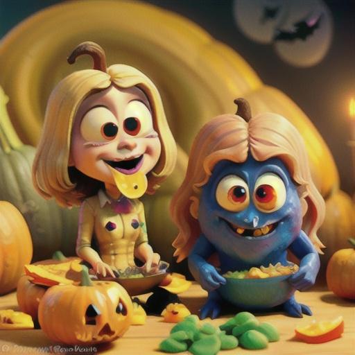 Halloween Monster-Mouth Snacks