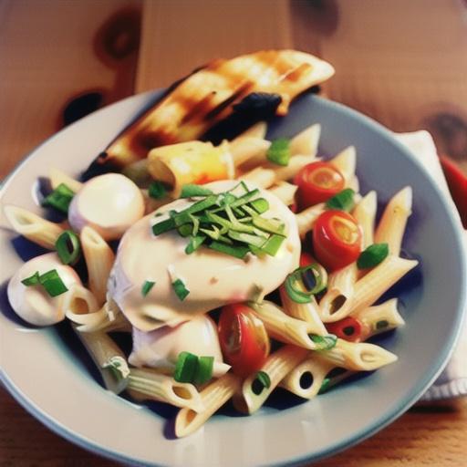 Chicken and Fresh Mozzarella Pasta