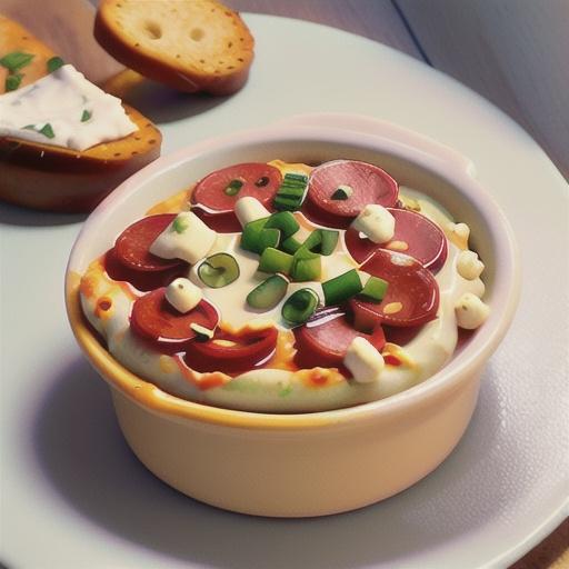 Baked Pepperoni Dip