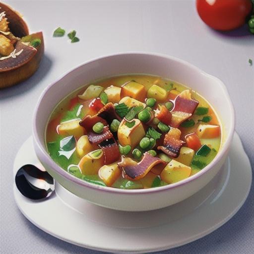 Irish Bacon and Cabbage Soup