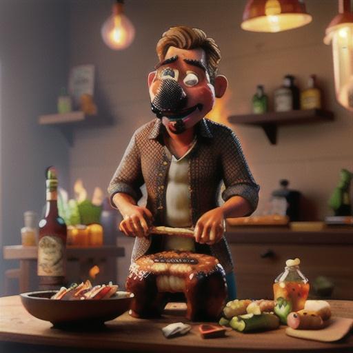 Bourbon-BBQ Glazed Baby Back Ribs