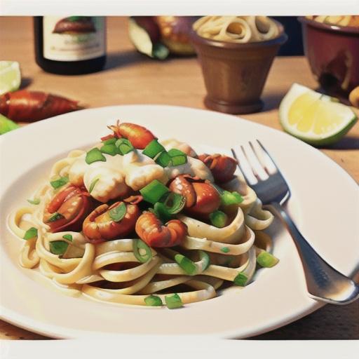 Crawfish Fettuccine I