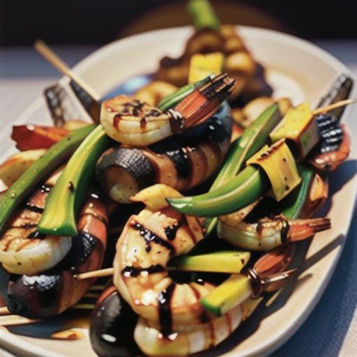 Honey Grilled Shrimp