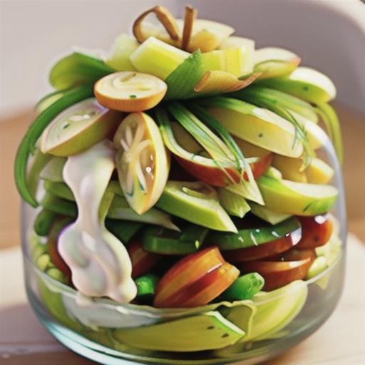 Tangy Apple Fennel Slaw