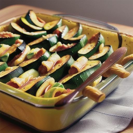 Roasted Zucchini Casserole