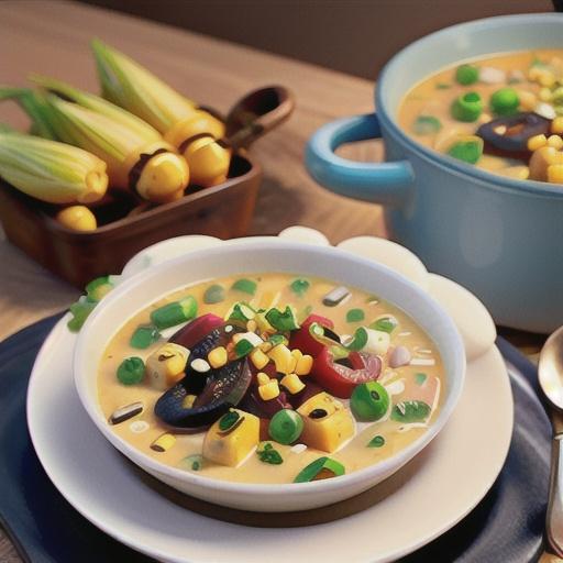 Smoky haddock corn chowder