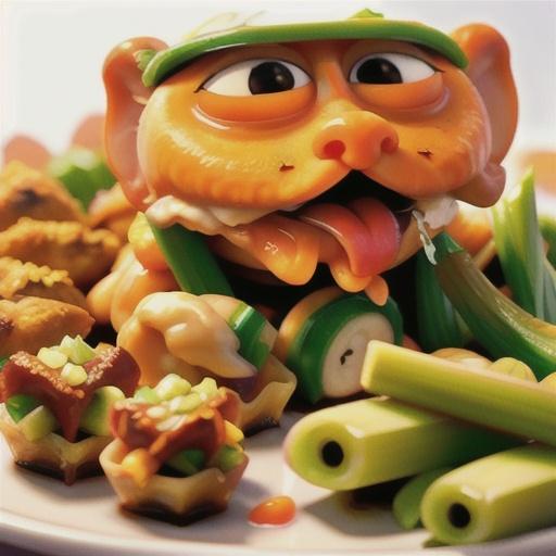 Buffalo Chicken Wontons