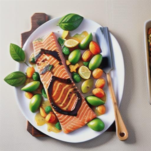 Quick citrus-spiced salmon