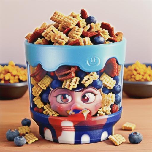 Red, White and Blueberry Chex™ Bars