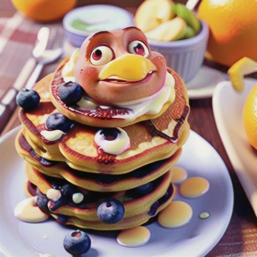Blueberry-Orange Pancakes