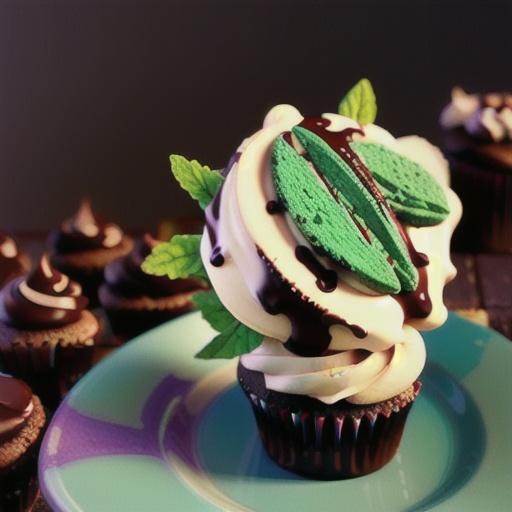 Chocolate Mint Cupcakes