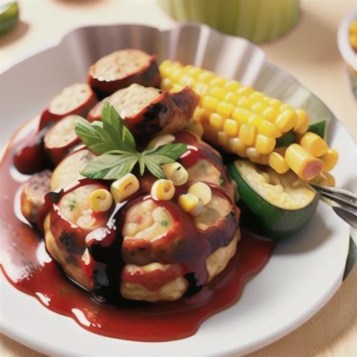 Grilled Honey-Barbecue Meatball Foil Packs