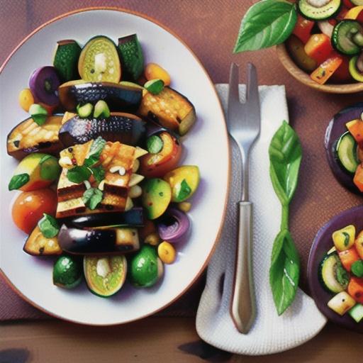 Eggplant Mixed Grill
