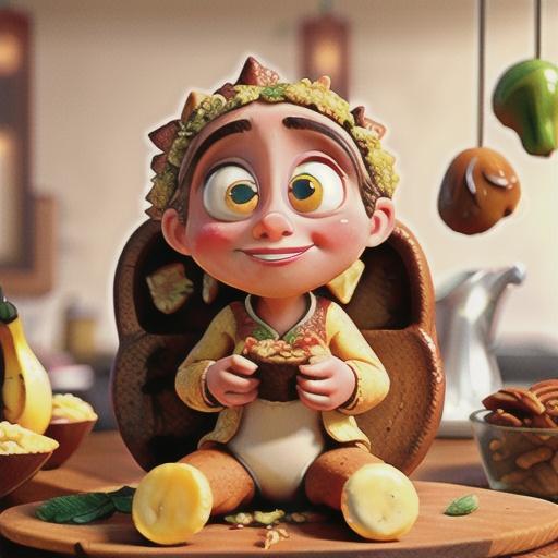 Pecan-Banana Bread Scones