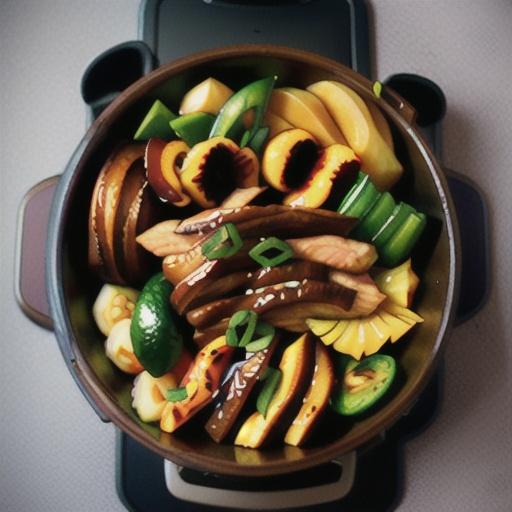 Hawaiian Beef Teriyaki Stir-Fry Bowl