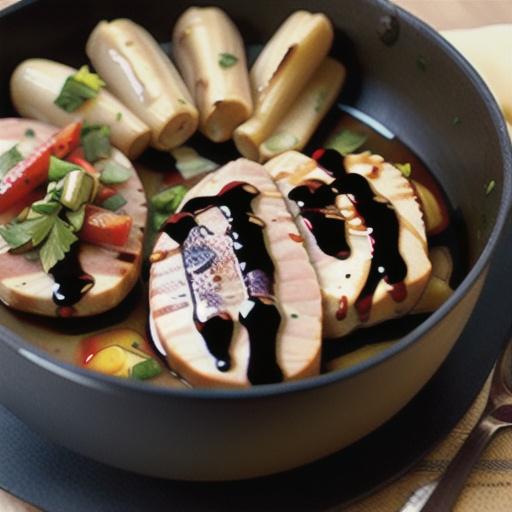 Pork Loin Medallions with Balsamic Vinegar