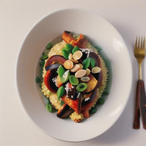 Spiced turkey with date & almond couscous