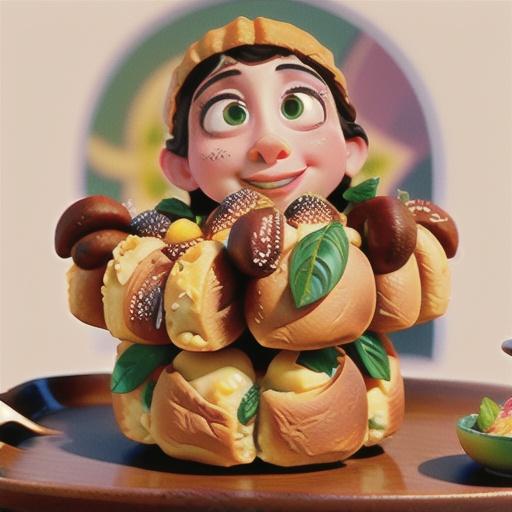 Arabian bread and butter puddings