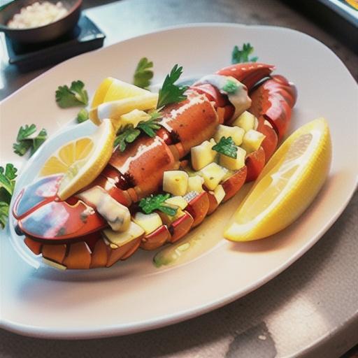 Sous Vide Butter-Poached Lobster Tails