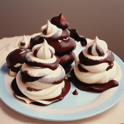 Passover Chocolate Chip Cocoa Meringues