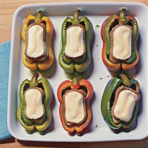 Philly Cheesesteak Stuffed Peppers