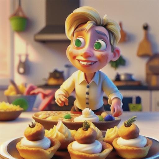 Gorgonzola and Rosemary Cream Puffs