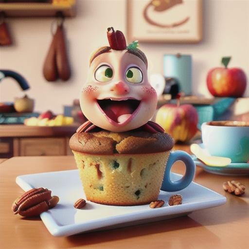 Apple Coffee Cake Muffins