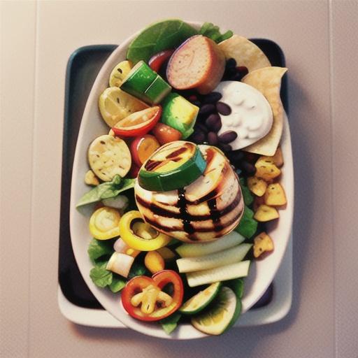 Fiesta Grilled Chicken Salad