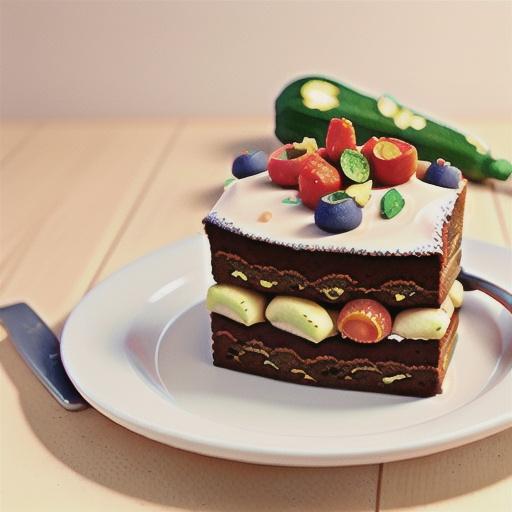 Zucchini Walnut Carrot Cake