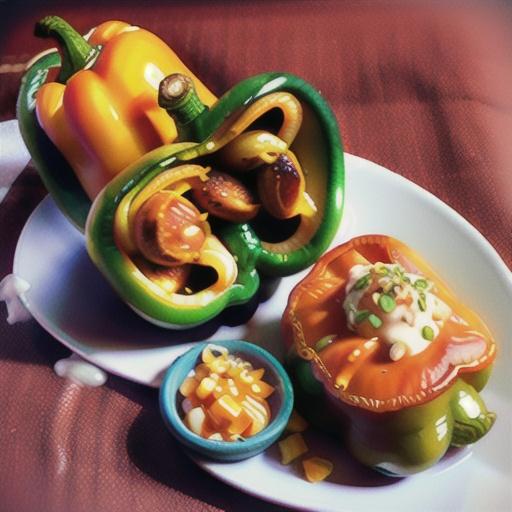 Keto Chorizo-Stuffed Peppers