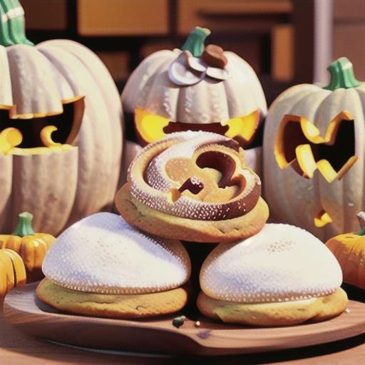 Walnut-Pumpkin Cookies