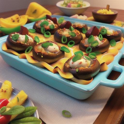 Stuffed Mushroom Casserole