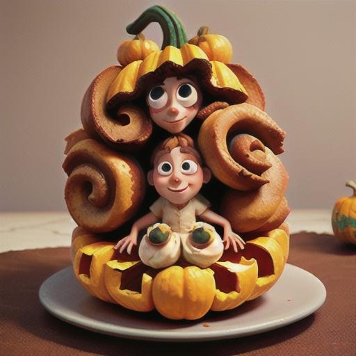 Pumpkin Log Roll