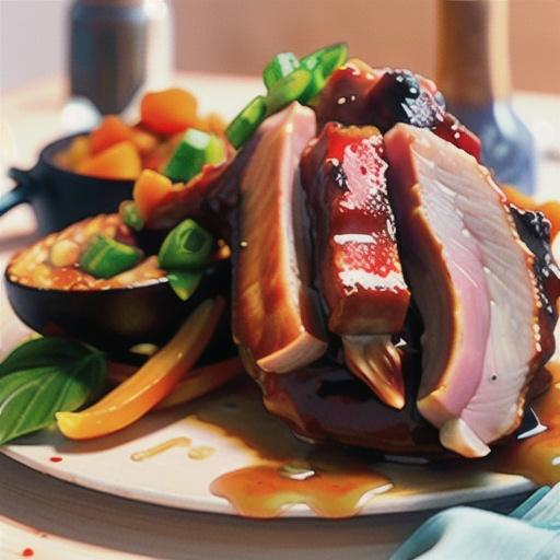 Apricot-Glazed Pork Ribs