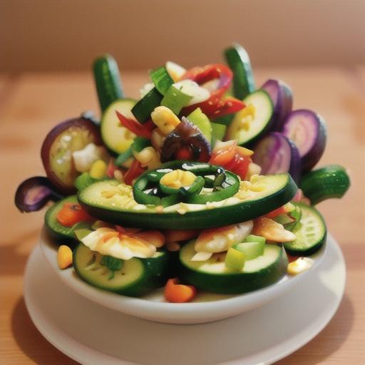 Asian Crab and Cuke Salad